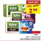 Gala Supermarket Loyd Tea Bag Forest Fruit offer