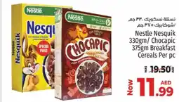 Kenz Hypermarket Nestle nesquik chocapic, breakfast cereals offer