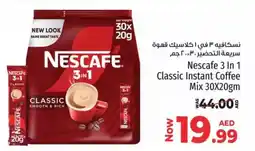 Kenz Hypermarket Nescafe 3 In 1 Classic Instant Coffee Mix offer