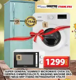 Grand Hyper Market NIKAI Microwave Oven offer