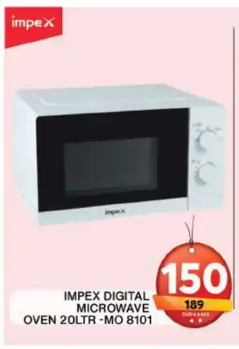 Grand Hyper Market IMPEX Microwave Oven offer