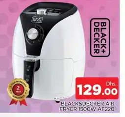 Al Madina BLACK+DECKER Air Fryer offer