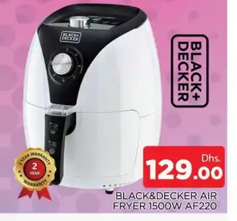 Al Madina BLACK+DECKER Air Fryer offer