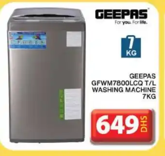 Grand Hyper Market GEEPAS Washer / Dryer offer