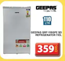 Grand Hyper Market GEEPAS Refrigerator offer