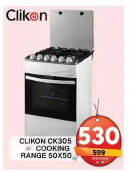 Grand Hyper Market CLIKON Gas Cooker/Cooking Range offer