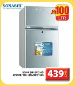 Grand Hyper Market SONASHI Refrigerator offer