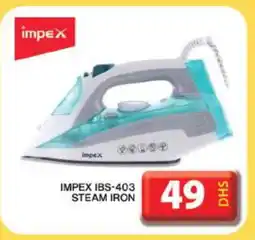 Grand Hyper Market IMPEX Ironbox offer