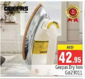 Pasons GEEPAS Ironbox offer