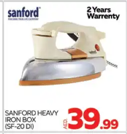 Al Madina SANFORD Ironbox offer