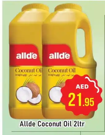 Al Madina ALLDE Coconut Oil offer