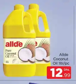 Al Madina ALLDE Coconut Oil offer