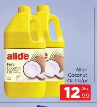 Al Madina ALLDE Coconut Oil offer