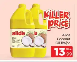 Al Madina ALLDE Coconut Oil offer