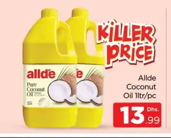 Al Madina ALLDE Coconut Oil offer