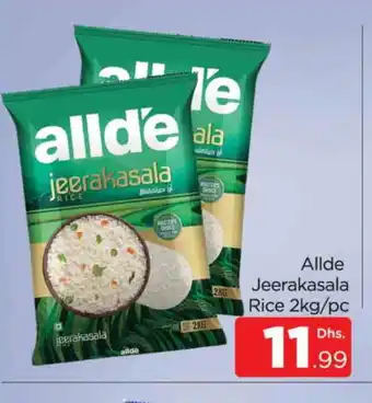 Al Madina ALLDE Jeerakasala Rice offer