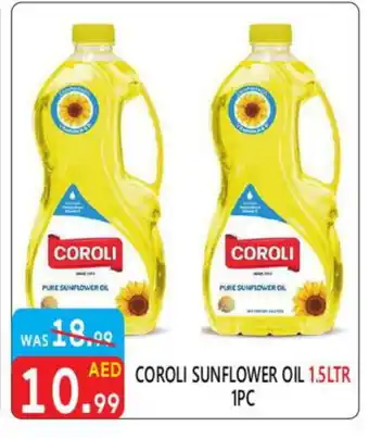 United Hypermarket COROLI Sunflower Oil offer