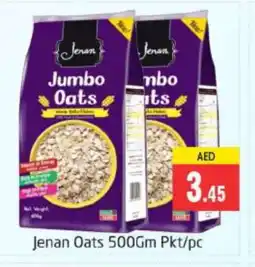 Pasons JENAN Oats offer