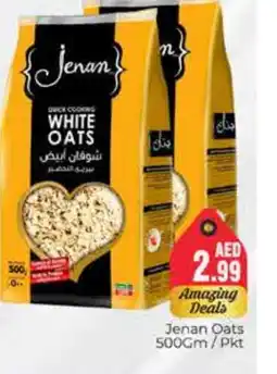 Pasons JENAN Oats offer