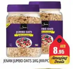 Pasons JENAN Oats offer