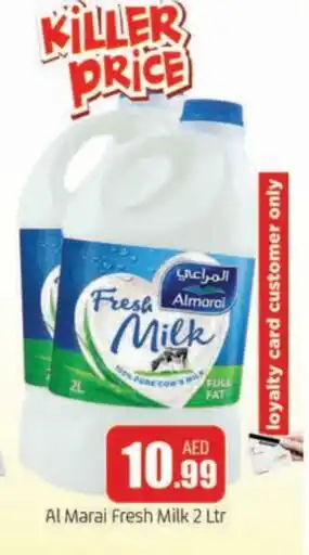 Al Madina ALMARAI Fresh Milk offer