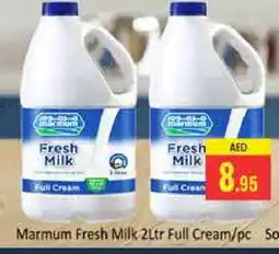 Pasons MARMUM Fresh Milk offer