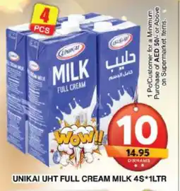 Grand Hyper Market UNIKAI Full Cream Milk offer