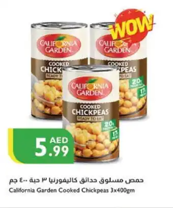 Istanbul Supermarket CALIFORNIA GARDEN Chick Peas offer