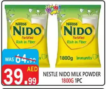 United Hypermarket NIDO Milk Powder offer