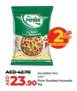 Lulu Hypermarket PINAR Mozzarella offer