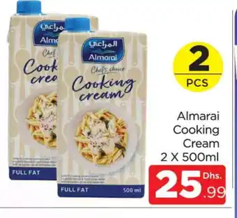 Al Madina ALMARAI Whipping / Cooking Cream offer