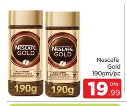 Al Madina NESCAFE GOLD Coffee offer