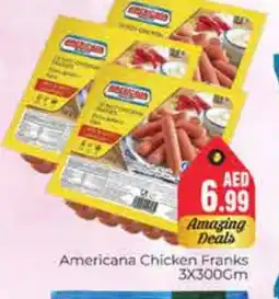 Pasons AMERICANA Chicken Franks offer