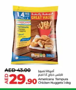 Lulu Hypermarket AMERICANA Chicken Nuggets offer