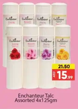 Al Madina Enchanteur Talcum Powder offer