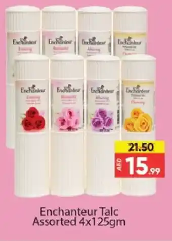 Al Madina Enchanteur Talcum Powder offer