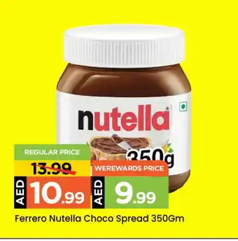 Mark & Save NUTELLA Chocolate Spread offer