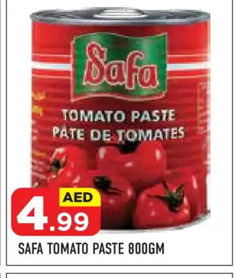 Baniyas Spike Hypermarket SAFA Tomato Paste offer