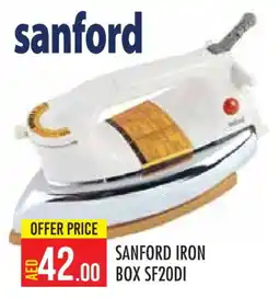 Baniyas Spike Hypermarket SANFORD Ironbox offer