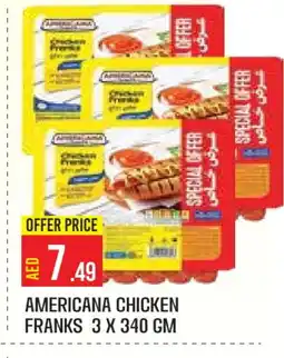 Baniyas Spike Hypermarket AMERICANA Chicken Franks offer