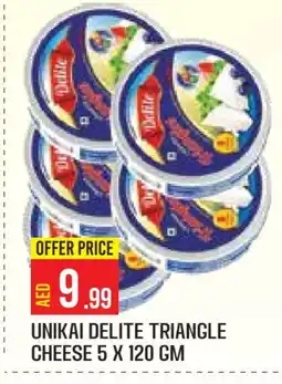 Baniyas Spike Hypermarket UNIKAI Triangle Cheese offer