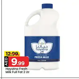 Mark & Save HAYATNA Full Cream Milk offer