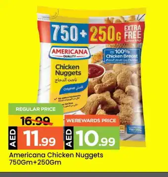 Mark & Save AMERICANA Chicken Nuggets offer