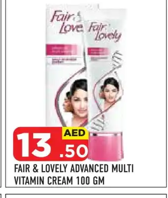 Baniyas Spike Hypermarket FAIR & LOVELY Face cream offer