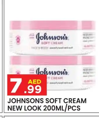 Baniyas Spike Hypermarket JOHNSONS Face cream offer