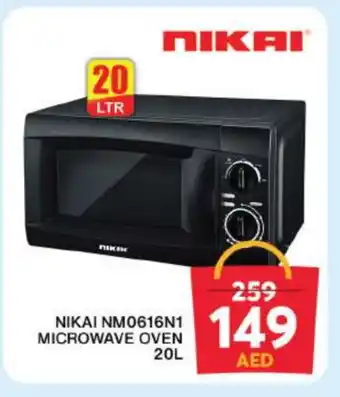 Grand Hyper Market NIKAI Microwave Oven offer