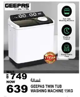 Hashim Hypermarket GEEPAS Washer / Dryer offer