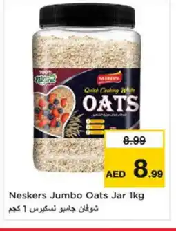 Last Chance NESKERS Oats offer