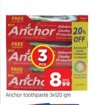 Al Madina ANCHOR Toothpaste offer