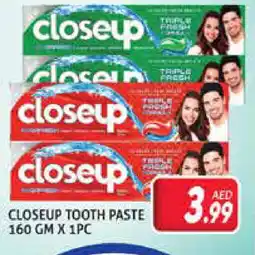 Palm Centre CLOSE UP Toothpaste offer